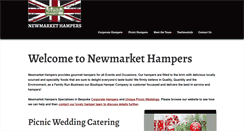 Desktop Screenshot of newmarkethampers.co.uk
